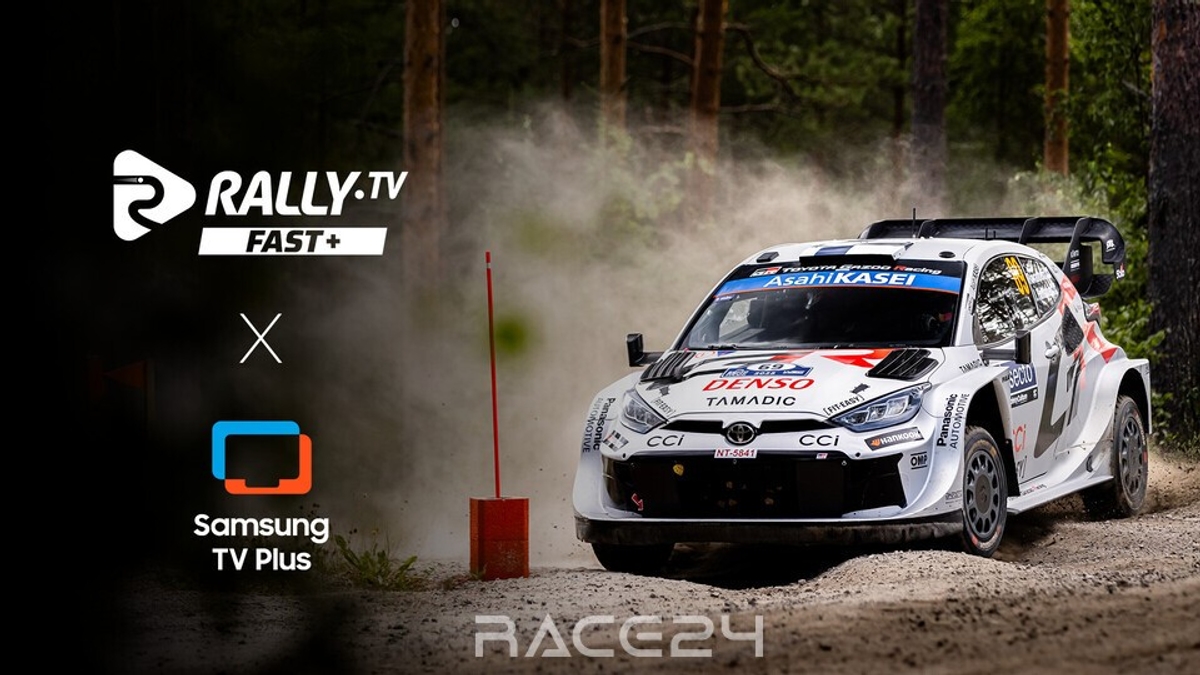 Fast WRC Launches New Rally.TV FAST+ Channel on Samsung TV PLUS in Europe