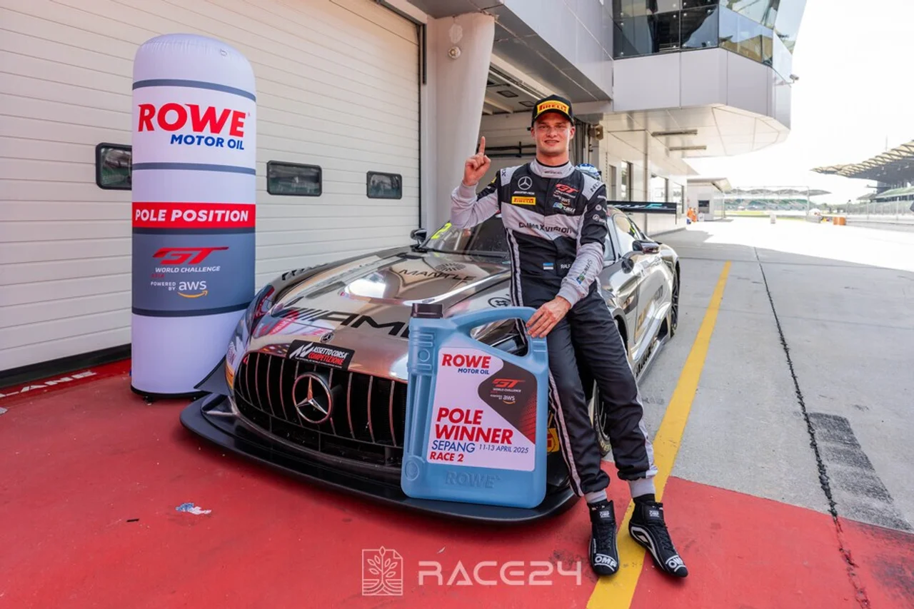 [GT World Asia] 1R Qualifying 2 - Climax Mercedes-AMG Dramatic Pole ...