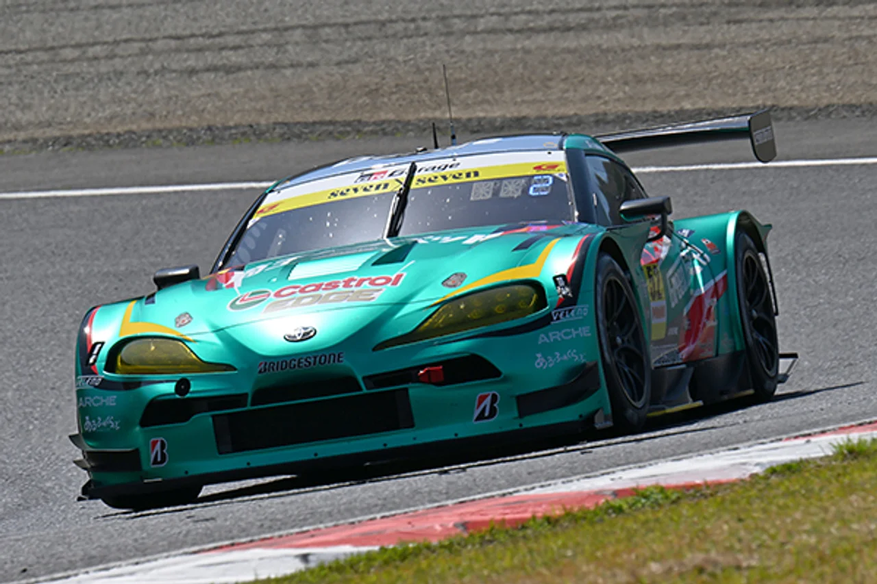 [슈퍼 GT] GT300 개막 오카야마 예선, D’station Racing No.777 애스턴 마틴 폴포지션